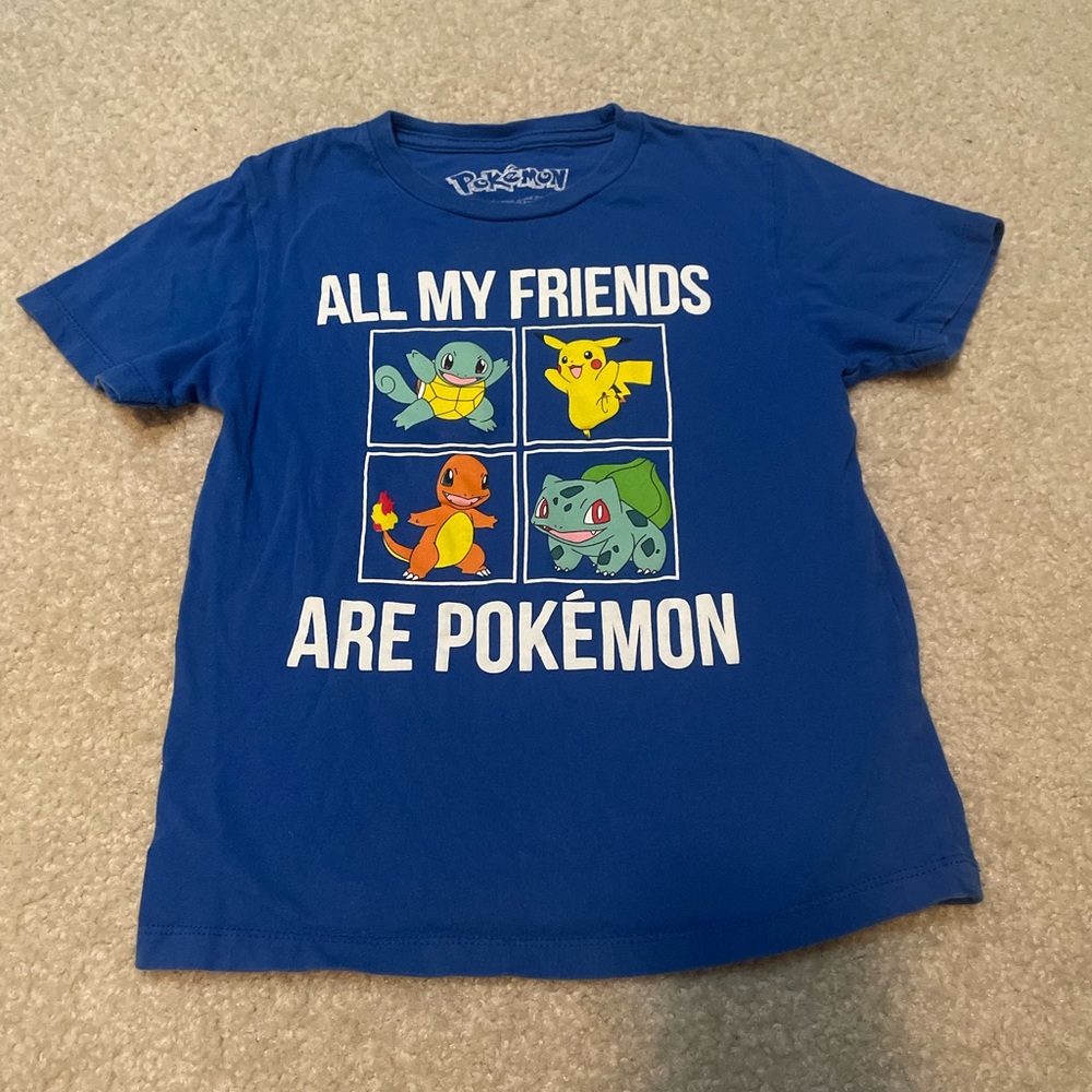 Boys size small. Pokémon t shirt. Used condition